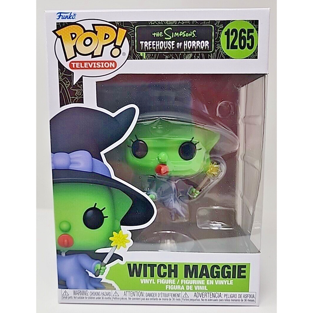 Funko Pop! The Simpsons Treehouse of Horror Witch Maggie #1265 F46